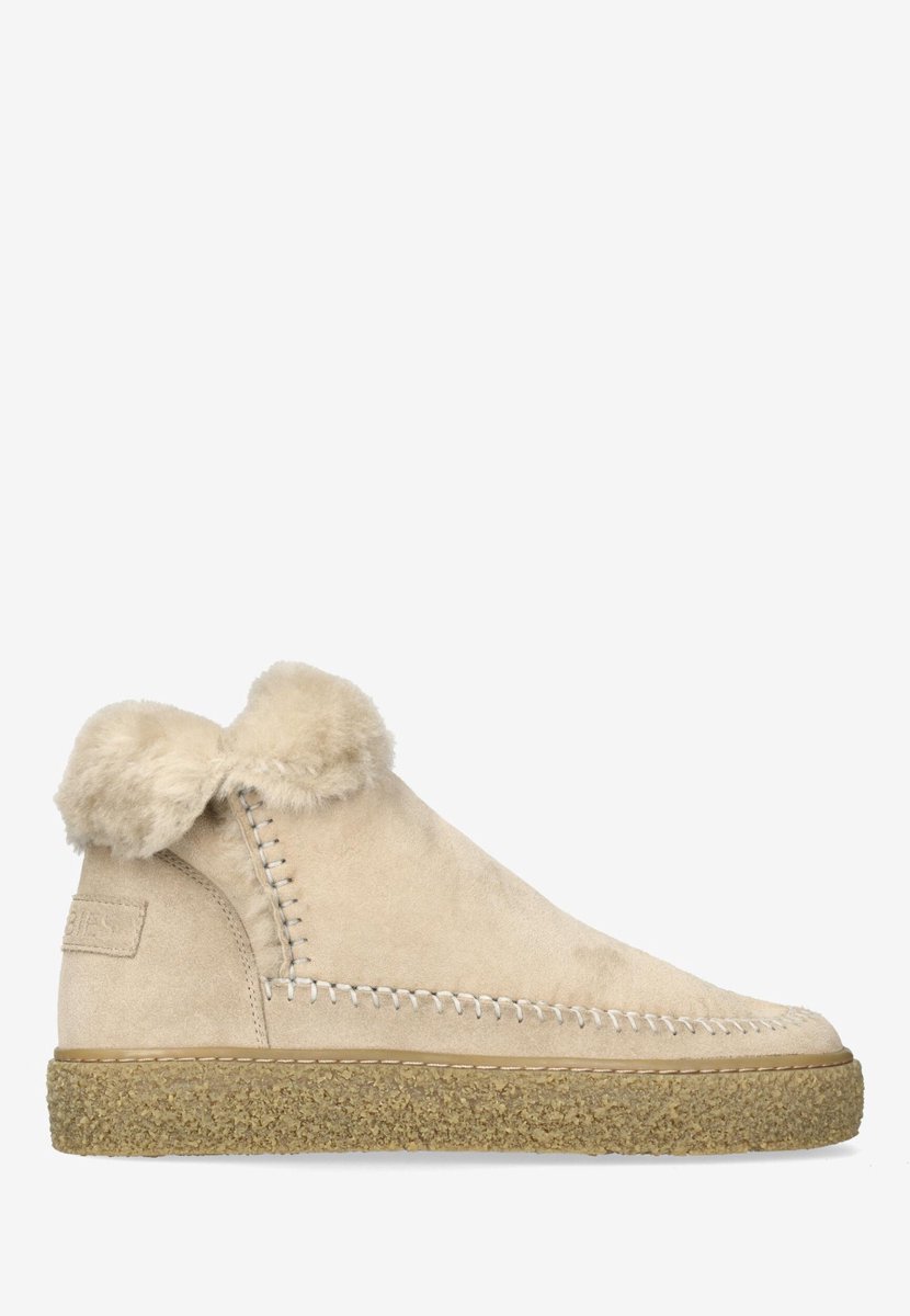 Shabbies Amsterdam Boot Chewy Moux Sand - Maat 37 - Dames Laarzen