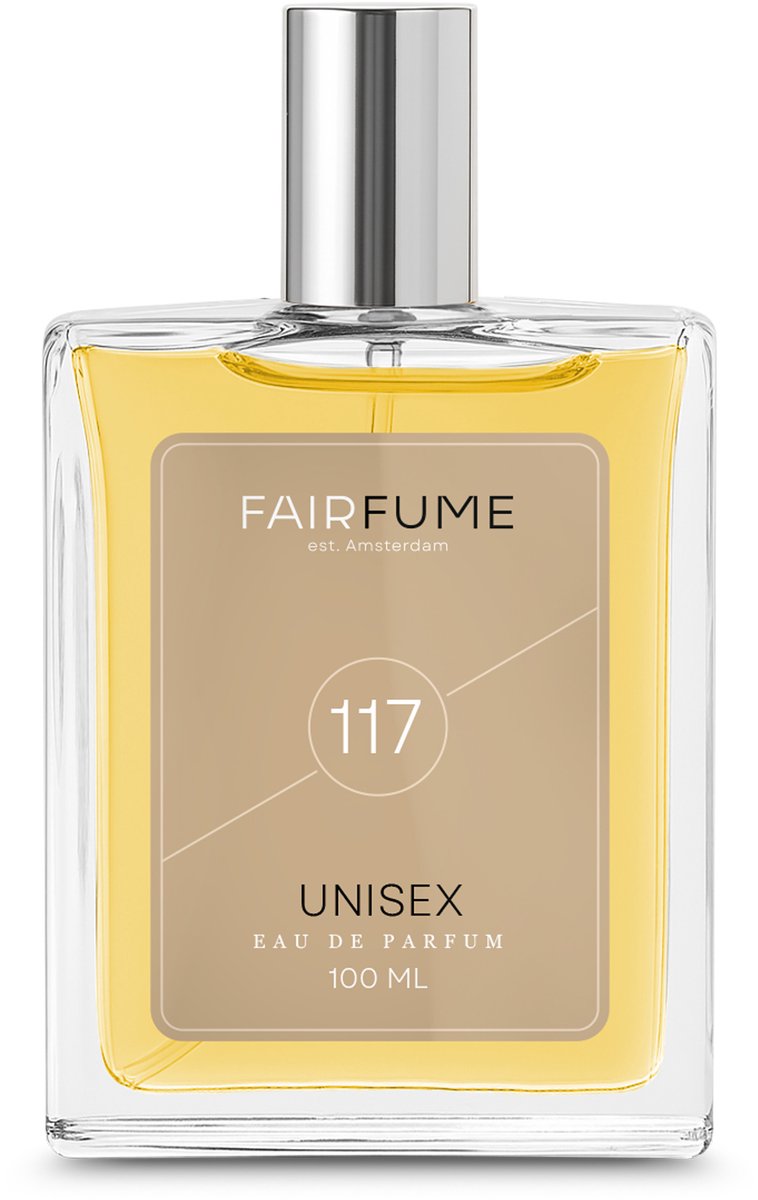 Fairfume - Parfum voor Unisex - No. 117 - Geïnspireerd op " Sweet Vanilla " - 100ml - Cadeau