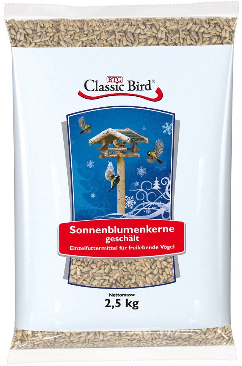 Classic Bird zonnebloempitten gedopt - 10kg (4 x 2,5kg)
