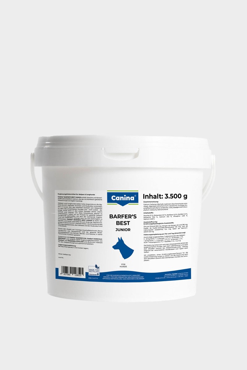 Canina Pharma Canina Barfers Best Junior - 3500g