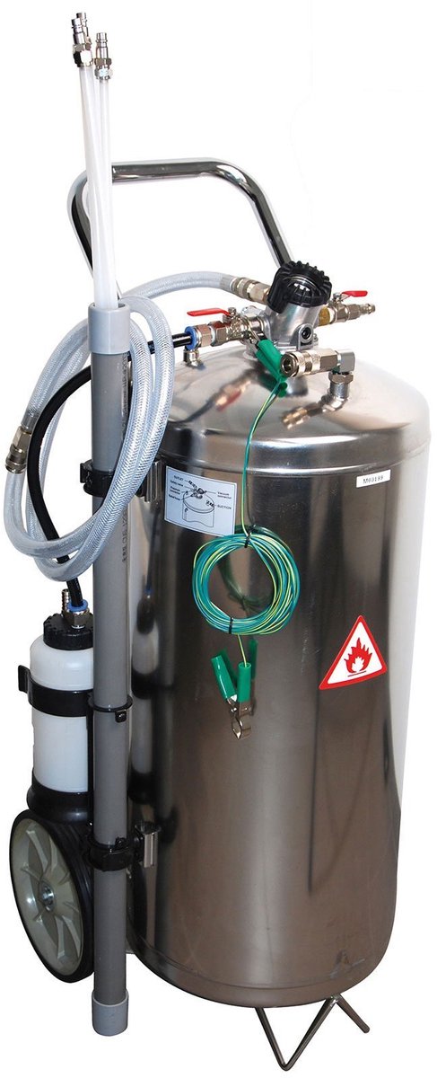 BGS Pneumatisch brandstofafzuigapparaat - 40 l