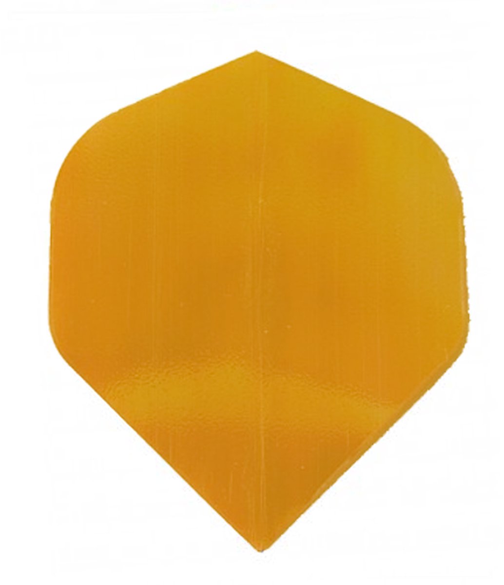DLDarts - Iridescent Standaard - 75 micron - 1 set - Geel