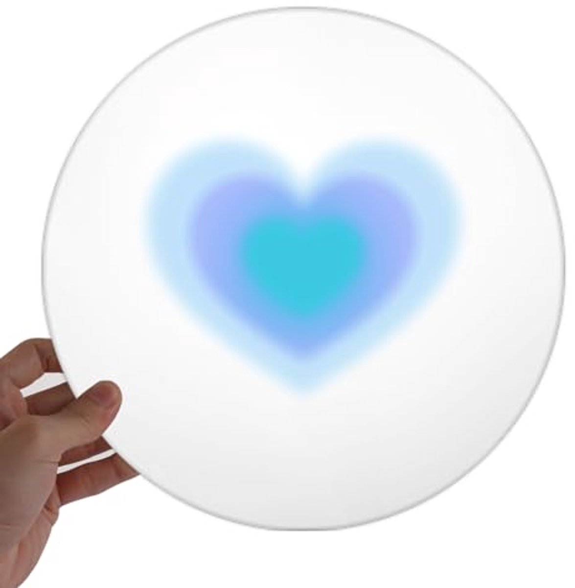 2 stuks acryl taartbord, 20 cm ronde taartplaat, transparant