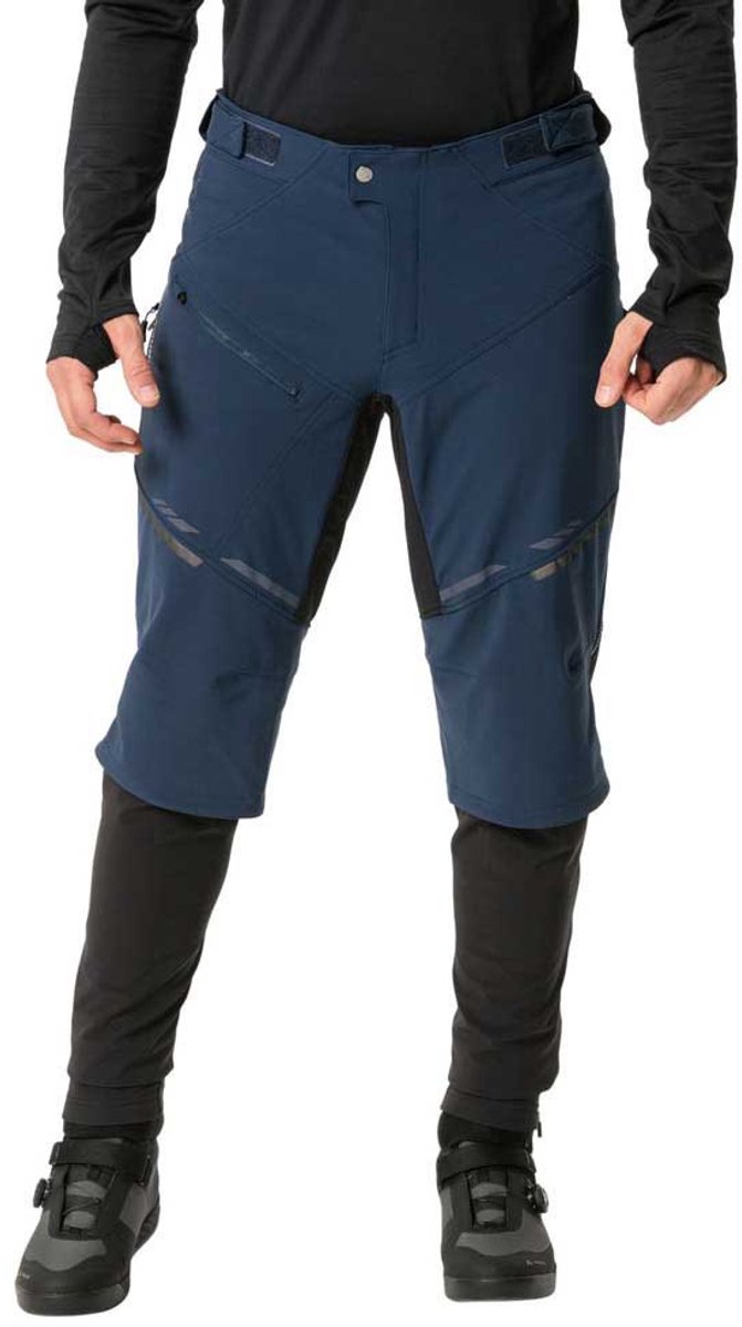 Vaude Bike Virt Softshell Ii Broek Blauw M Man