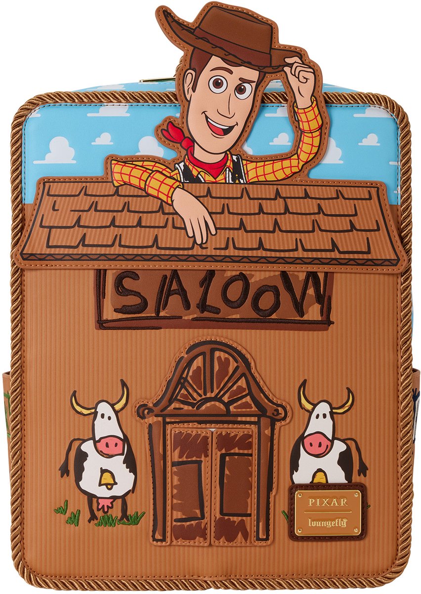 Disney Loungefly Backpack Pixar Toy Story Woody