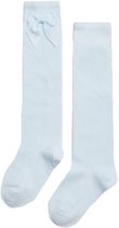 iN ControL 2pack chaussettes genoux bleu clair avec nœud taille 23/26