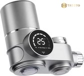 TRESTO - Filtre à eau pour robinet - Filtre pour robinet de cuisine - Purification de l'eau par filtre - Purificateur d'eau pour eau du robinet - Avec filtre