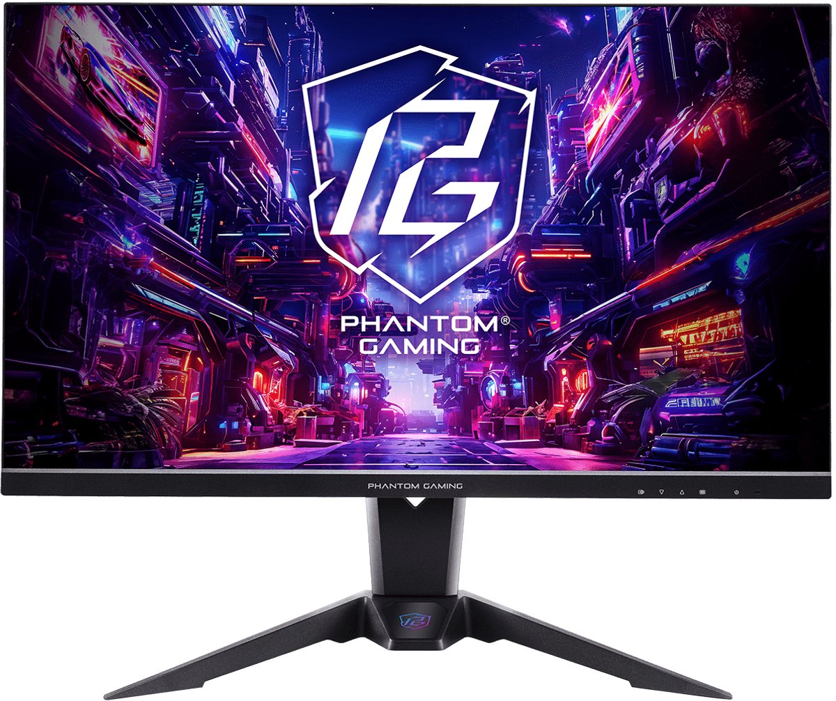 ASRock PG27QFT2A - Gaming Monitor - 27'' IPS - 2560 x 1440 QHD - 180 Hz - 1 ms - 400 cd/m² - 1000:1 - zwart