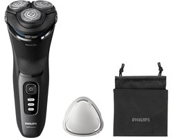 Philips S3244/12 - Roterend scheerapparaat - SkinProtect - Zwart - Batterij/Accu