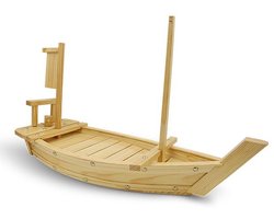Sushi Boot - Presenteer je Sushi - Ideaal voor thuis of voor een event - Verras jezelf en vrienden met deze geweldige boot - 40 x 25 CM