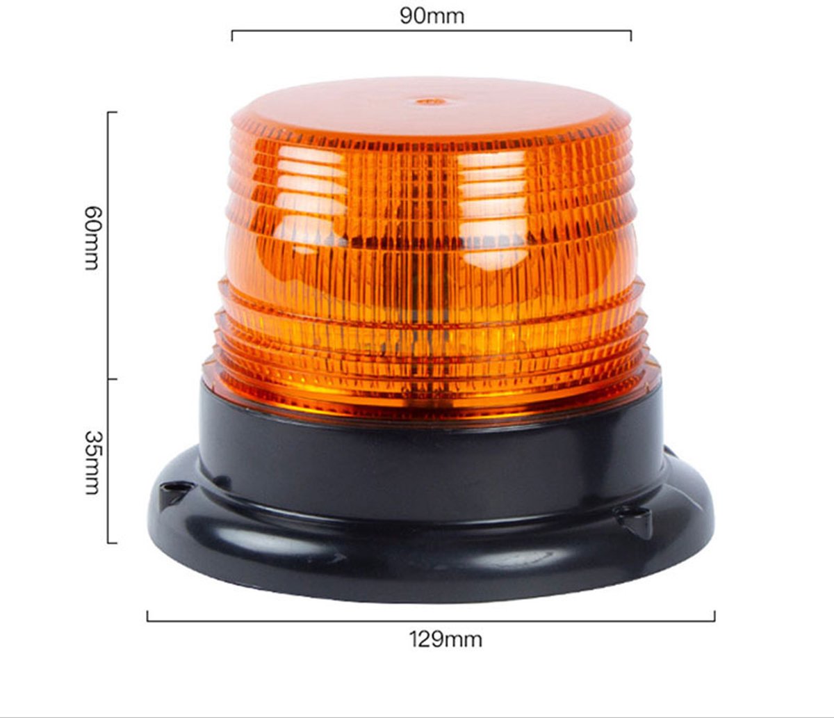 LED Magnetisch zwaailicht LICHT LED SMD 2835 / 12-24V