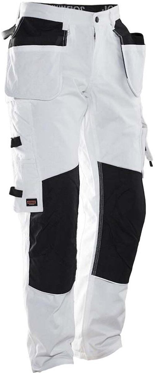 Jobman 2179 Women's Painter Trousers 65217911 - Wit/zwart - DA40