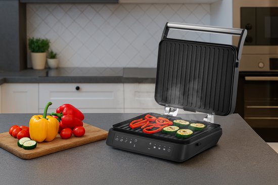 Appareil à sandwich grill de contact Zeegma Grill Chef 3.0 – 2000W, 4 programmes