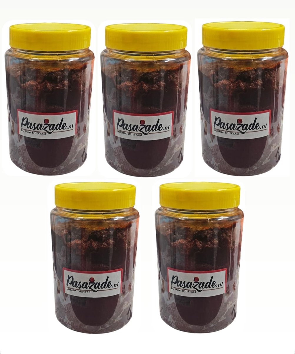 Yalcinkaya Antep Zongedroogde Paprikapasta (natuurlijk, handgemaakt, geen toevoegingen) 5 kg - Salca Antep Gun kurusu Tatli Biber Salcasi (Dogal El Yapimi Katkisiz) - Antep Sun-dried Sweet Pepper Paste (Natural, Handmade, No Additives) 5 kilo