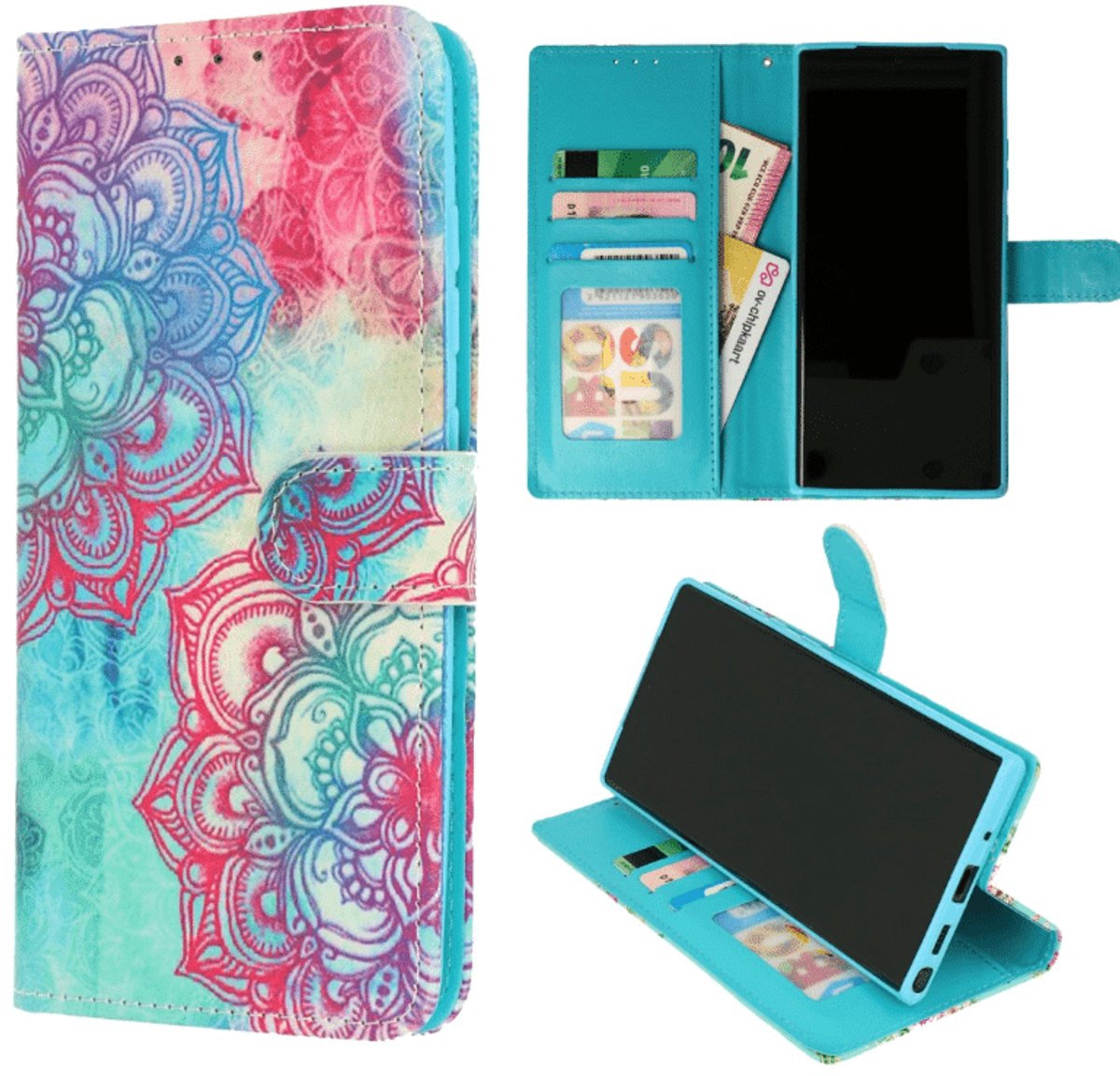 Cityhoesje - Bookcase iPhone 16e-17e - Madala