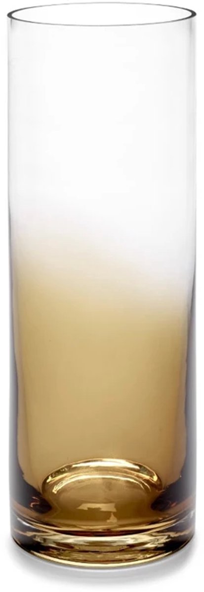 Serax Kelly Wearstler Zuma vaas L D11cm H33cm amber glas/bruin
