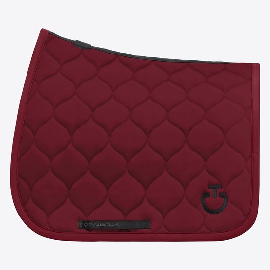 Cavalleria Toscana New Circular Quilted Jersey Zadeldek Pony Wit Cavalleria Toscana New Circular Quilted Jersey Zadeldek Pony Wit