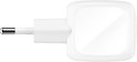 Witte Belkin USB-C lader met stekker.
