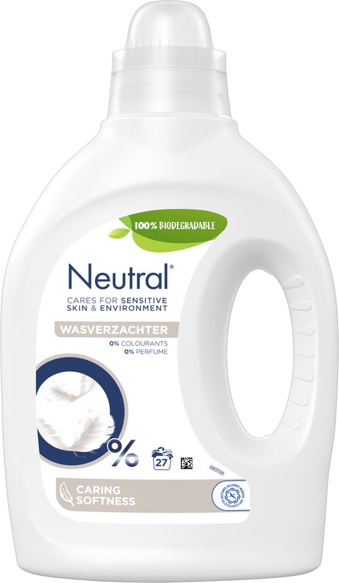 Neutral Parfumvrij Wasverzachter 27 wasbeurten