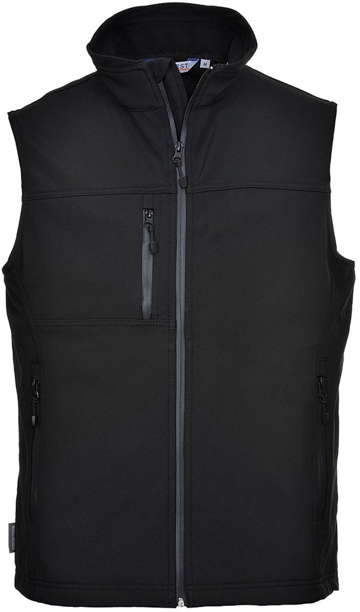 Portwest Softshell Bodywarmer (3L) TK51 - Zwart - XS