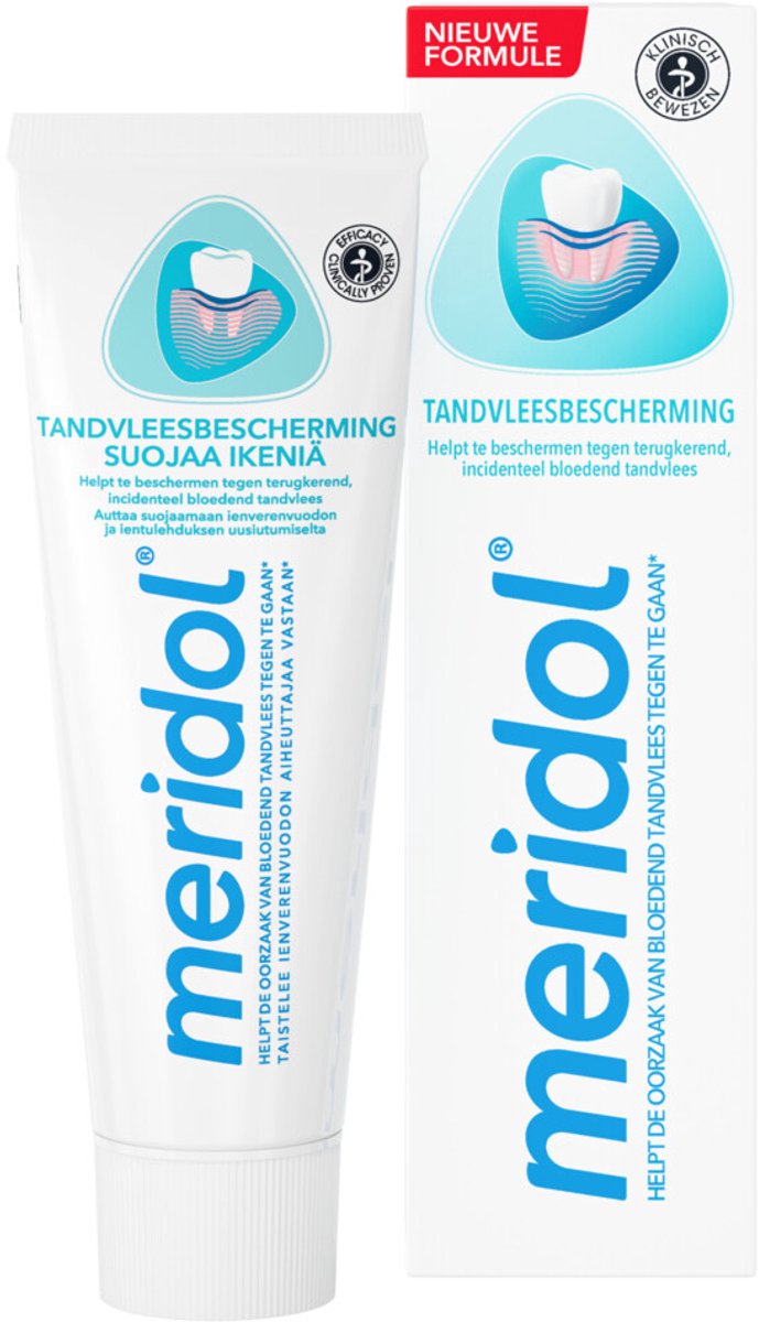 Meridol Tandpasta Tandvleesbescherming - 6 x 75 ml - Voordeelverpakking