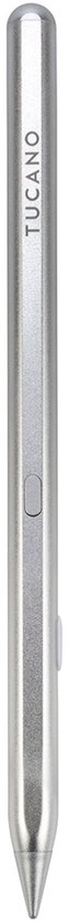 Zilverkleurige Tucano stylus met tekst