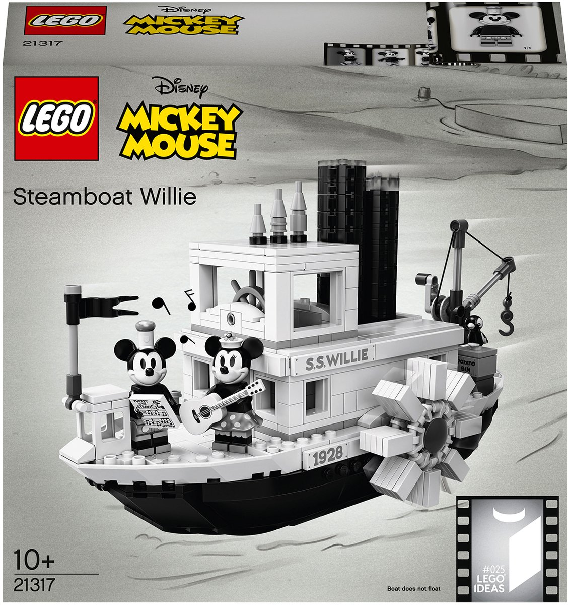 LEGO Ideas Steamboat Willie - 21317