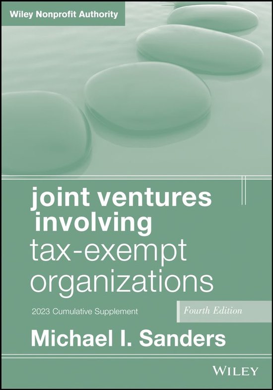 Joint Ventures Involving Tax-Exempt Organizations, 2023 Cumu ... - cover