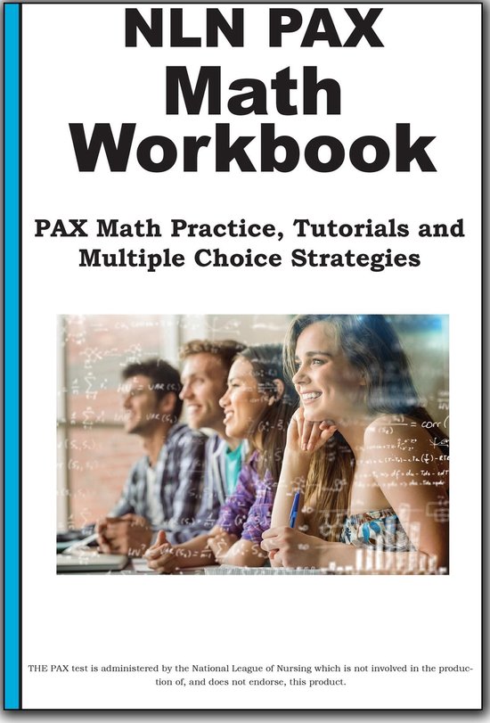 NLN PAX Math Workbook - cover