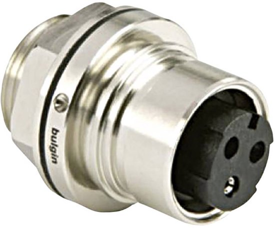 Bulgin PXM6012/02P/CR Ronde connector Stekker, inbouw Totaal aantal ...