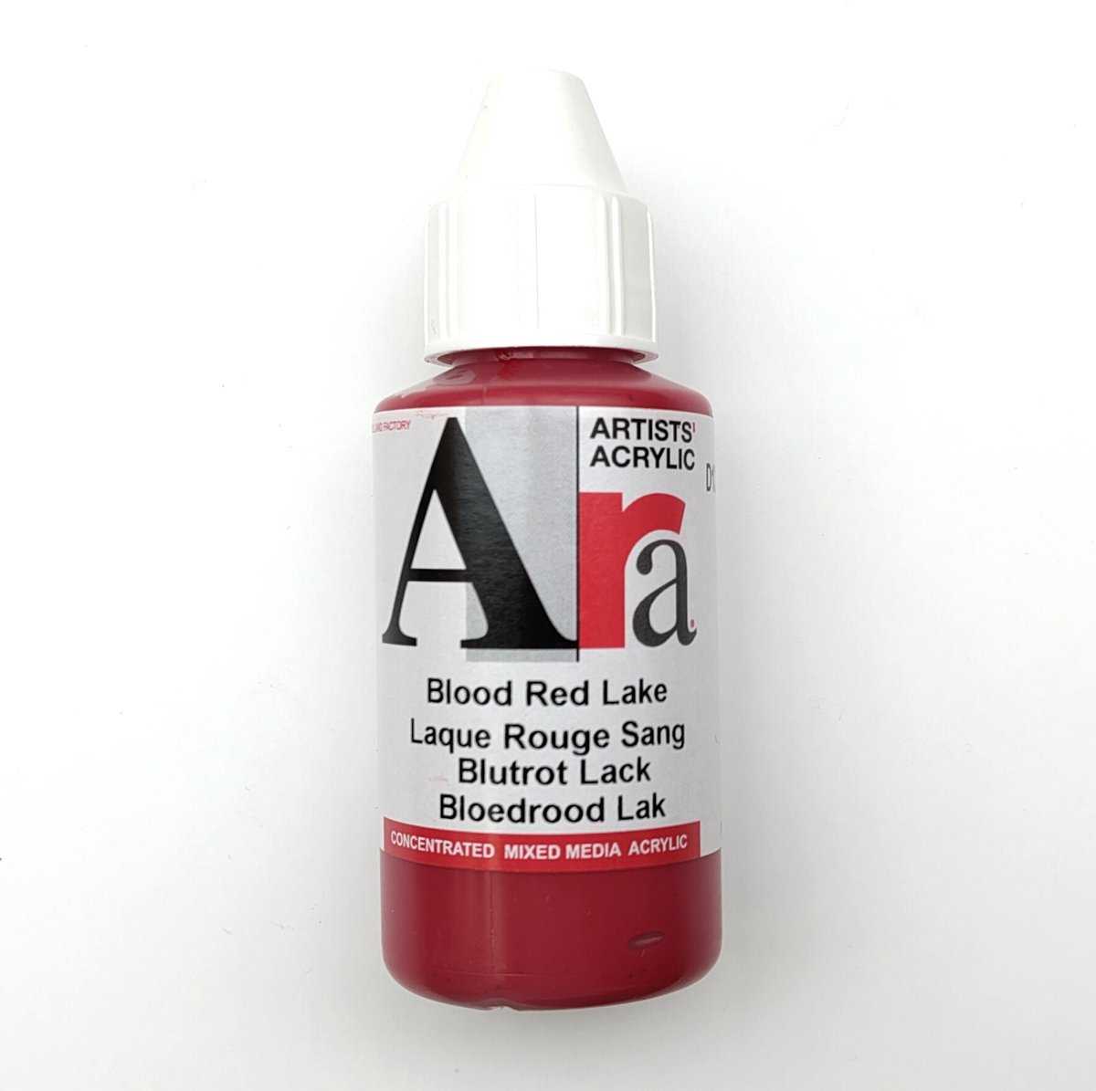 Acrylverf Ara 100ml - Bloedrood Lak - D137