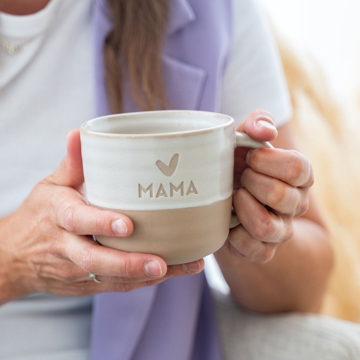 Lottea Theemok aardewerk Mama - cadeau verjaardag vrouw, mok, cadeau moeder, cadeau moederdag, thee mok, theemok groot, thee cadeau, moederdag, moederdag cadeautje, moederdag cadeau voor mama