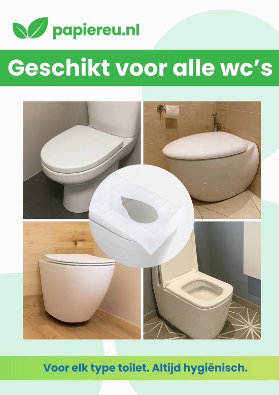 100 stuks | Hygiënische Toilet Seat Covers
