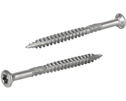 Radix - Vlonder- Tuinhout schroeven - Torx 4,0x50mm - T20 - RVS (200 stuks)