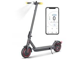 YEE RUN Elektrische Step, Opvouwbare elektrische step voor volwassenen, 350W Motor, Maximale snelheid 20 km/u, Bereik 25km tot 30 km, Maximale belasting 120 kg, LED-display en APP, Schijfremmen.