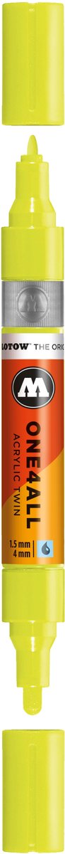 Molotow - One4All Twin Marker - Neon Green Light Fluo