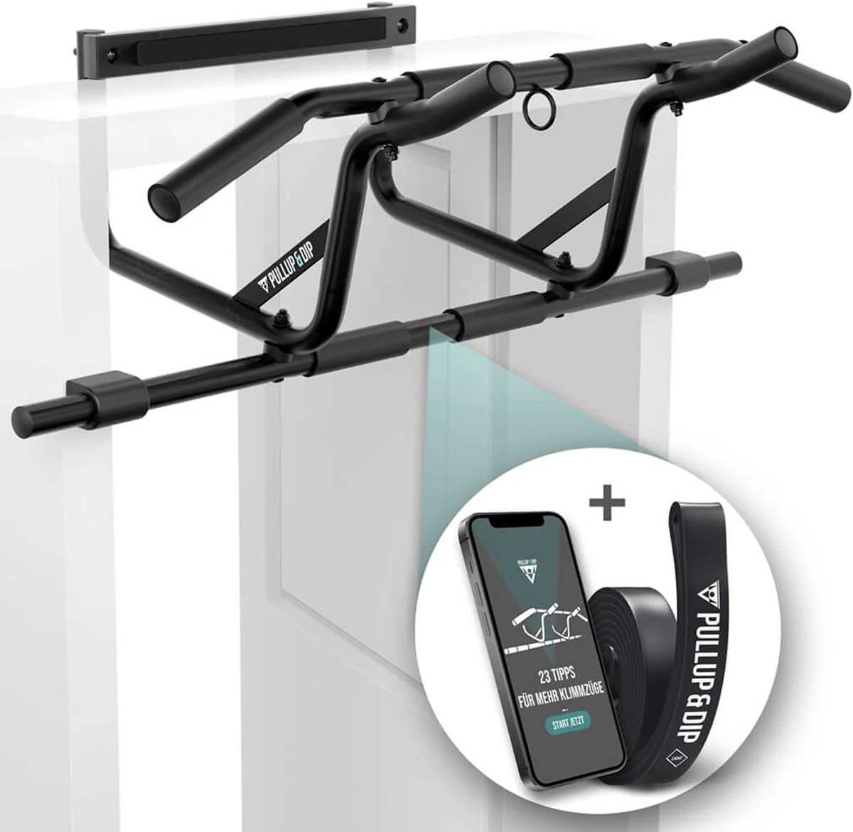 PULLUP & DIP Pro Pull-up Stang - Montage zonder boren thumbnail 3