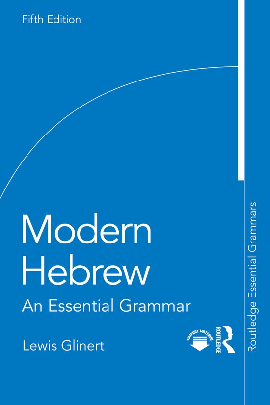 Routledge Essential Grammars- Modern Hebrew - cover