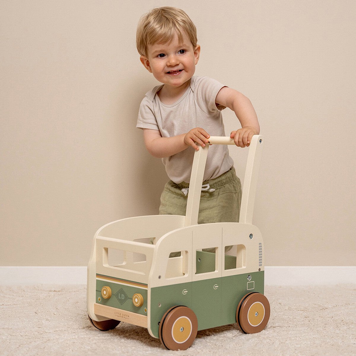 Little Dutch - Vintage Loopwagen - FSC — afbeelding 7