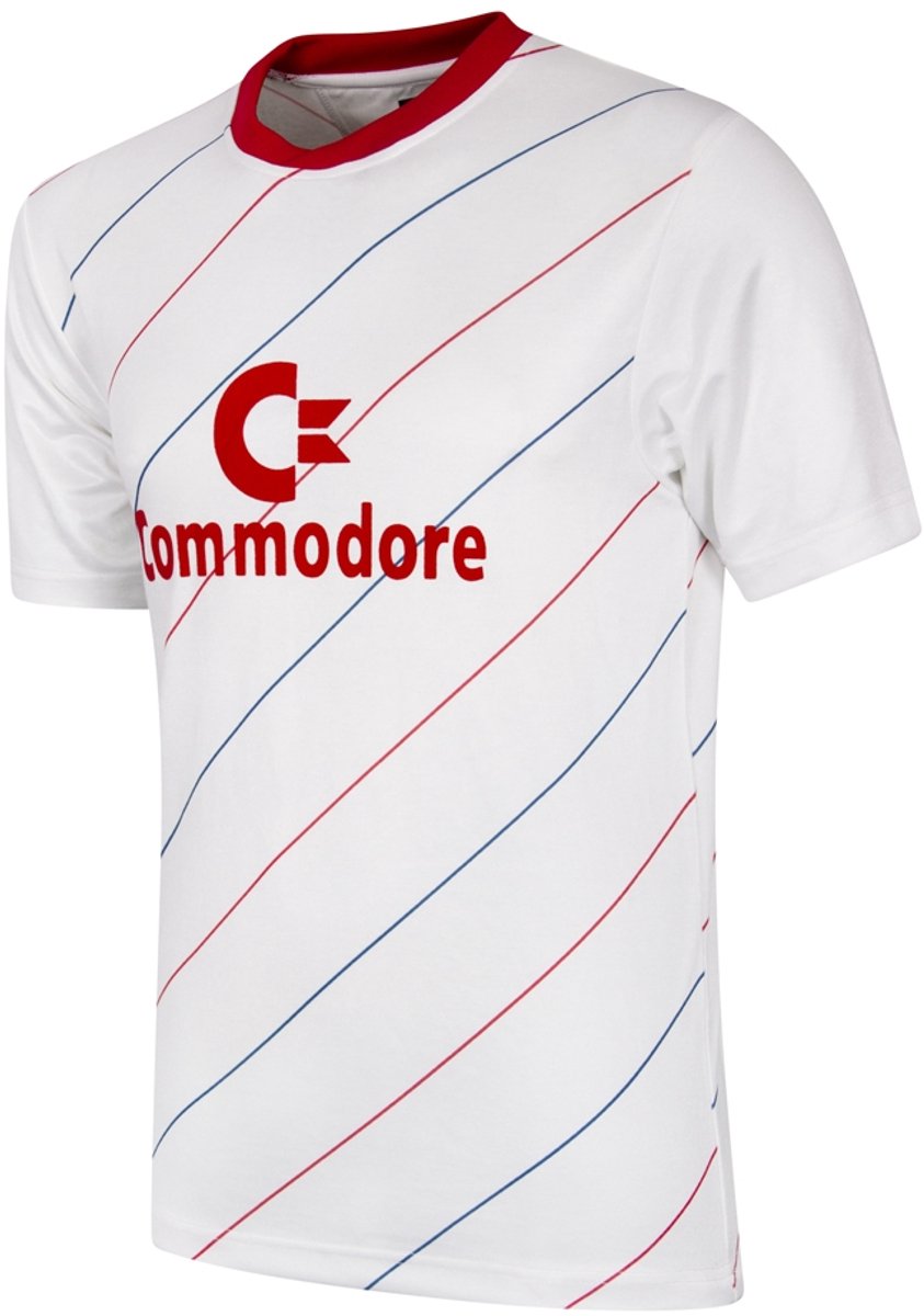 COPA - Bayern München 1985/86 - Retro Voetbalshirt - Heren - Wit - XL