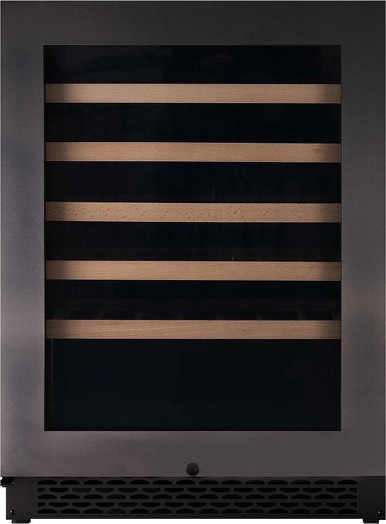 PeVino PNG46S-HHBS - Greeploos - 1 Temperatuurzone - Zwart - PeVino - €1.759,00