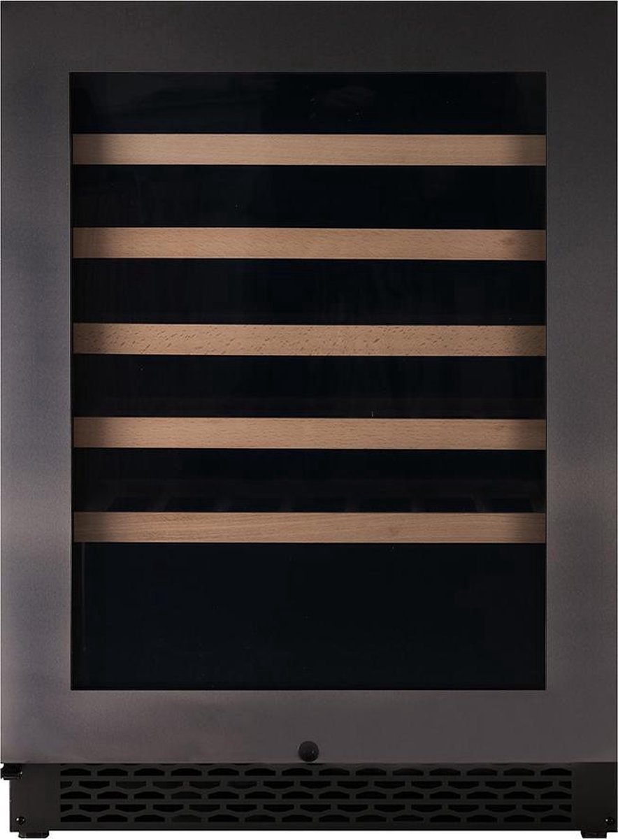 PeVino PNG46S-HHBS - Greeploos - 1 Temperatuurzone - Zwart - PeVino - €1.359,00