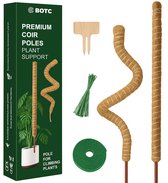 BOTC Mosstok voor Planten - 6-Delig - Plantenstok - Plantensteun - Perfect voor Monstera, Pothos en Meer