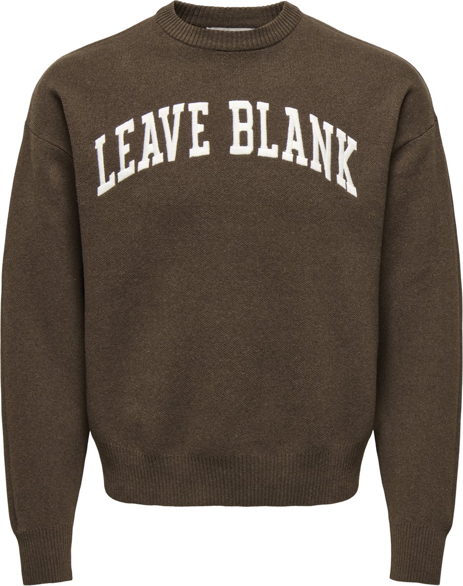 ONLY&SONS - ONSPINE LS CREW CROP DS LB - Heren - Gebreide truien