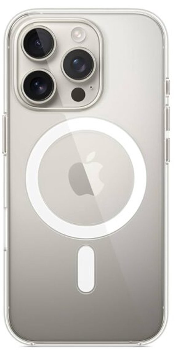 Zolveisa Magnetische Transparante Beschermhoes – Compatibel met iPhone 16 Pro – Schokbestendige Magneet Case