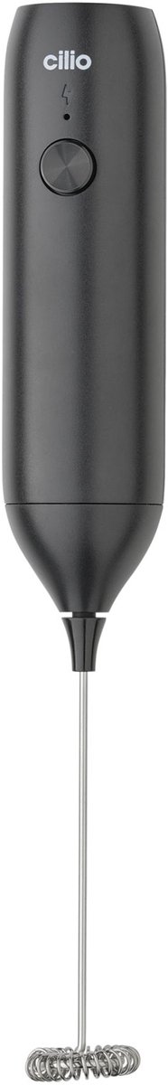 Cilio Amico - Melkopschuimer - Oplaadbaar via USB - Zwart