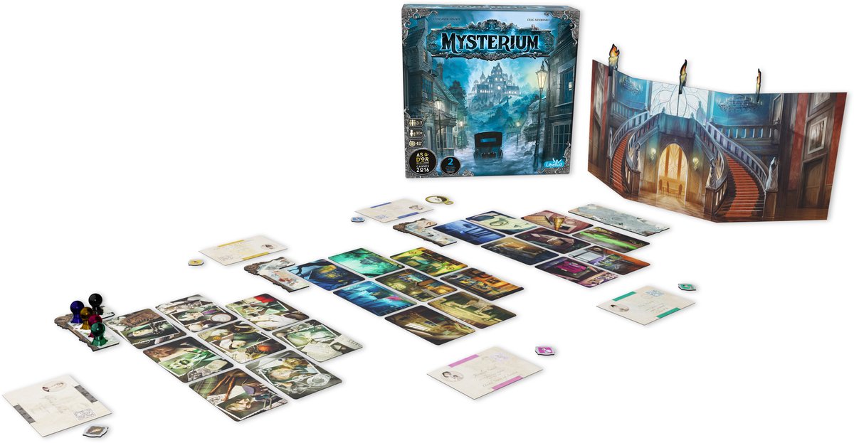Asmodee bordspel Mysterium detective spel voor 3-7 spelers. — afbeelding 15