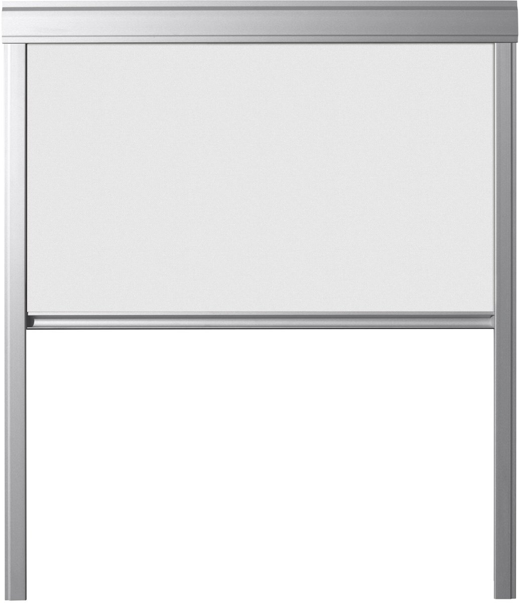 CONTRIO -Verduisterend Rolgordijn passend op VELUX DAKRAAM 94x140 - P08- *Wit*