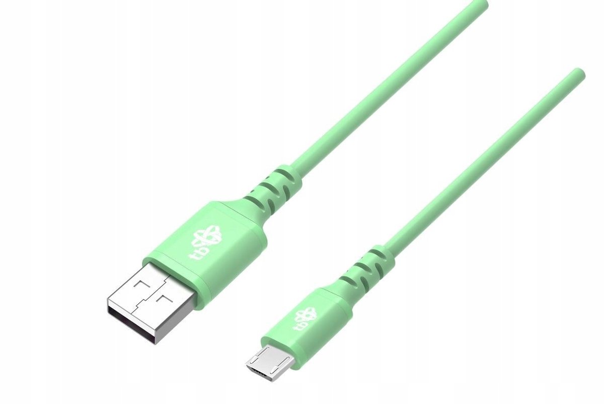 Groene USB-Micro USB Kabel 1m - Snel Opladen & Data