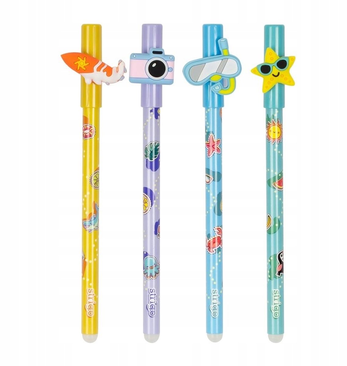 Strigo Holidays Uitwisbare Pennen Set (36 stuks)